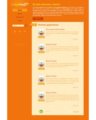 app web template