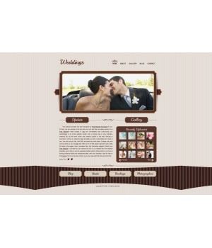 wedding web template