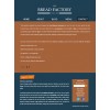 bread factory web template