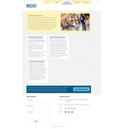 NGO template